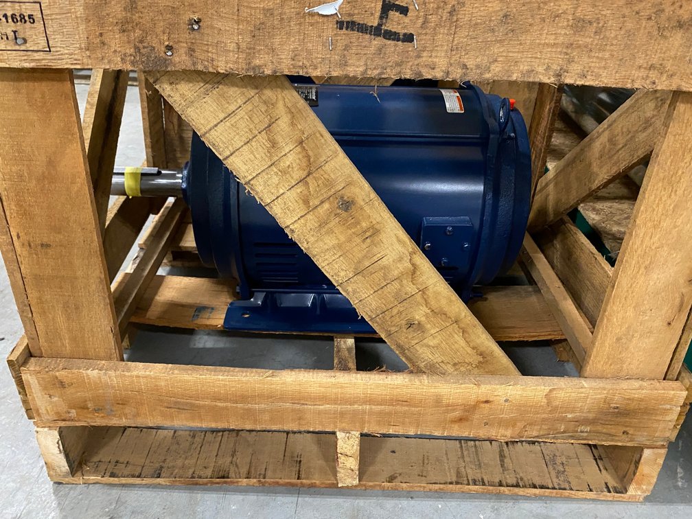 Marathon Globe Trotter electric motor with 3 phase, 230-460 volt-30 HP motor