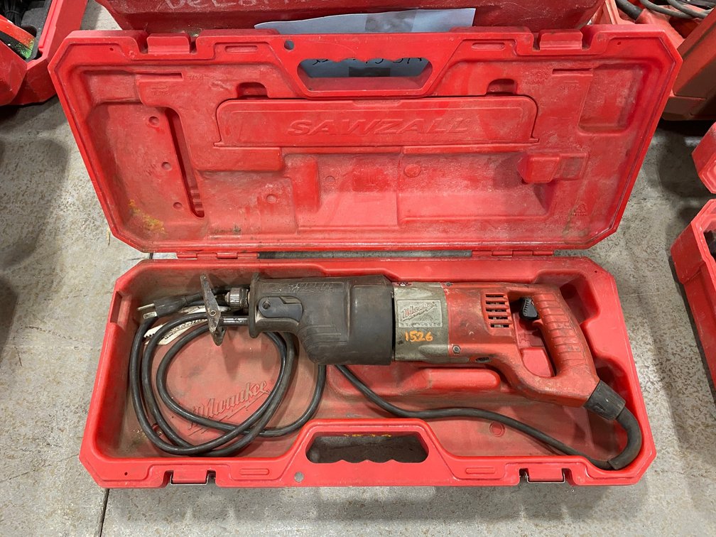 Electric Milwaukee sawzall
