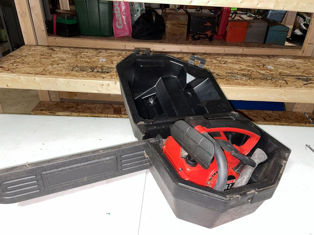 Homelite Super 2 made in USA chainsaw with 16" bar