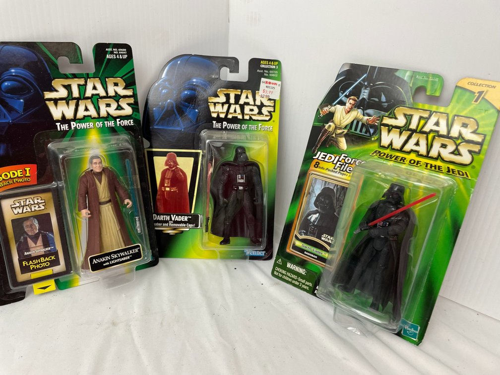 Star Wars Action figures-Darth Vader, Anakin Skywalker, Darth Vader