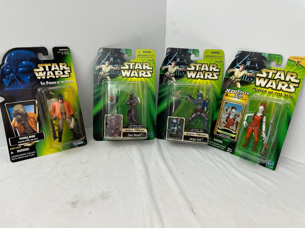 Star Wars action figures-The Bounty Hunters
