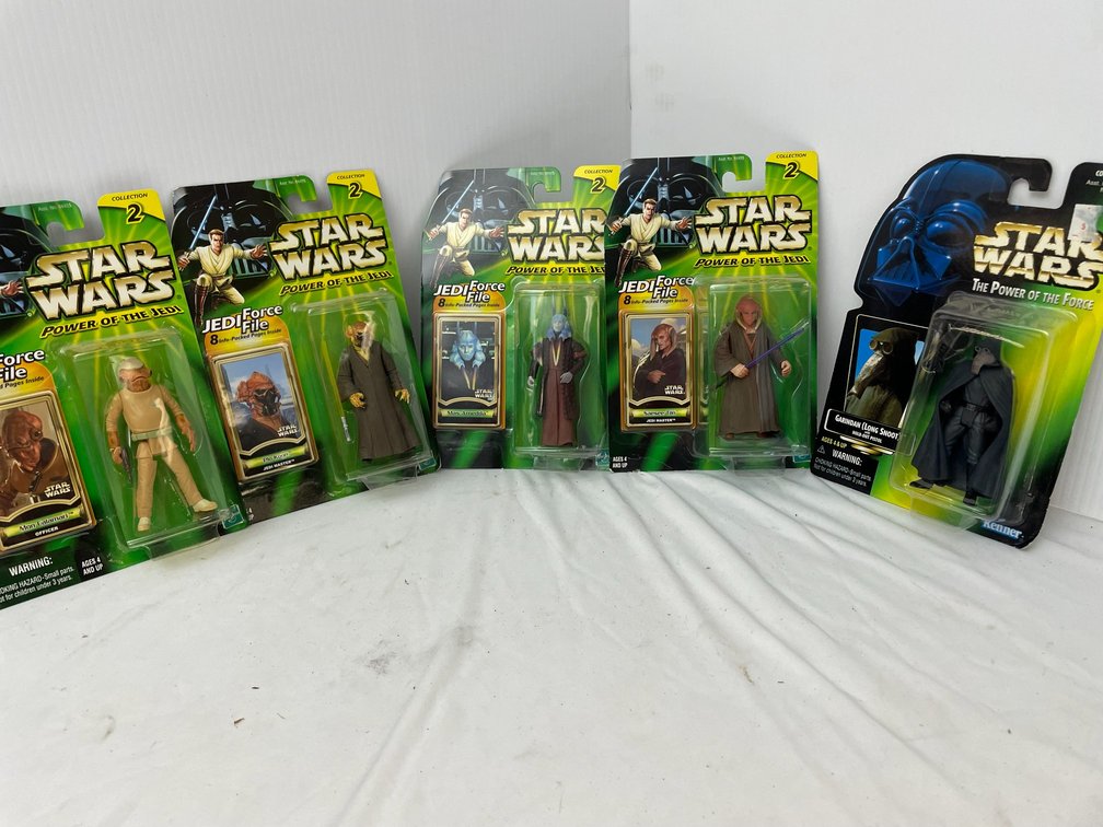 Star Wars action figures-Mon Calamari, Long Snoot, Plo Koon, Saesee Tiin, Mas Amedda