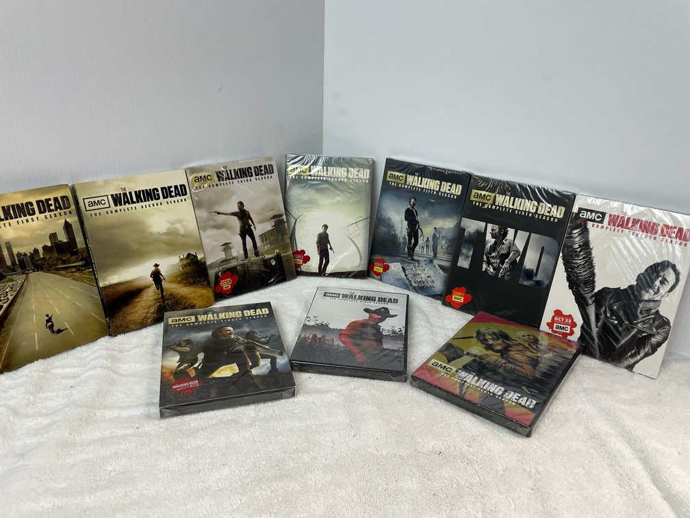 The Walking Dead-seasons 1-10 on DVD
