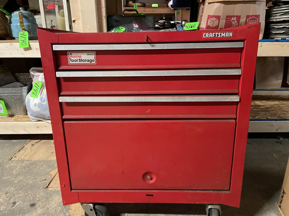 Craftsman home tool storage on wheels