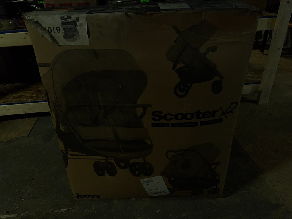 Joovy ScooterX2-2 seater with trays