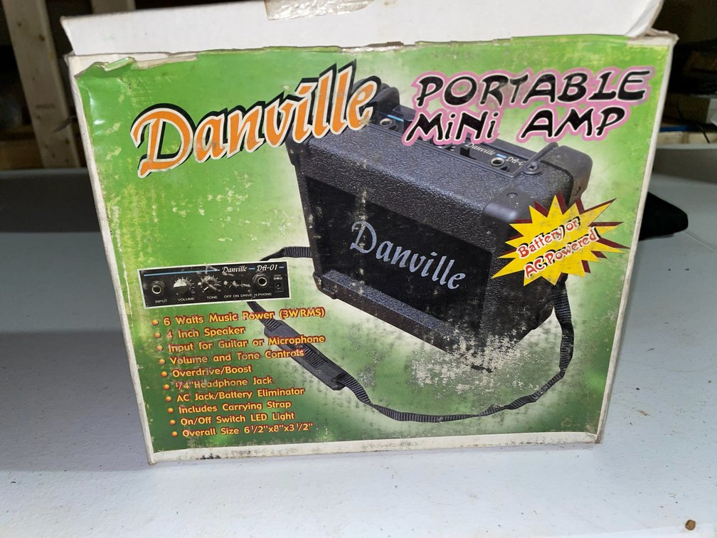 Danville portable mini amp charger