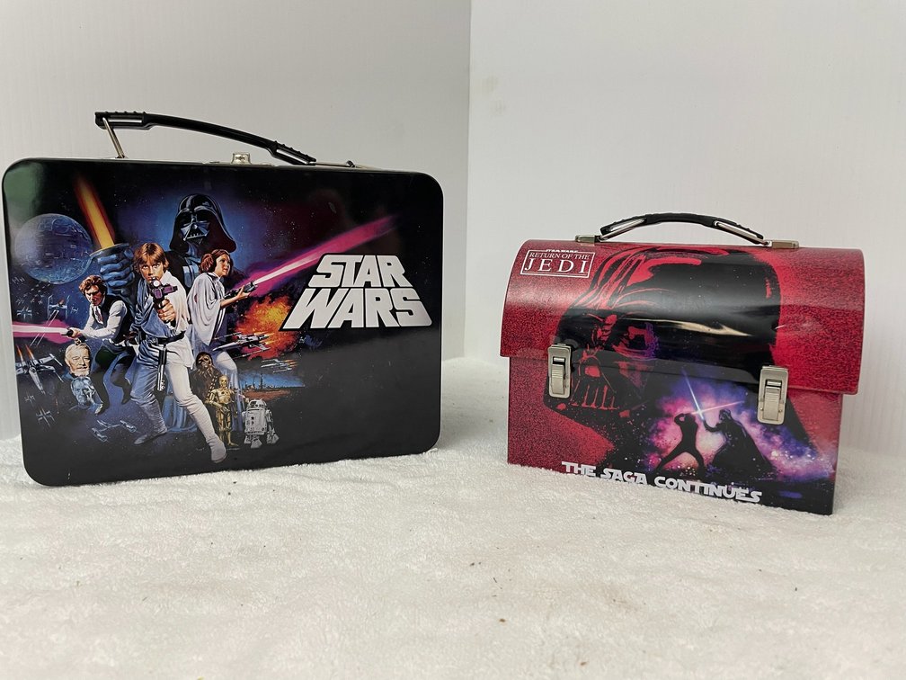 Star Wars lunch box-no thermos, Return Of The Jedi lunch box-no thermos