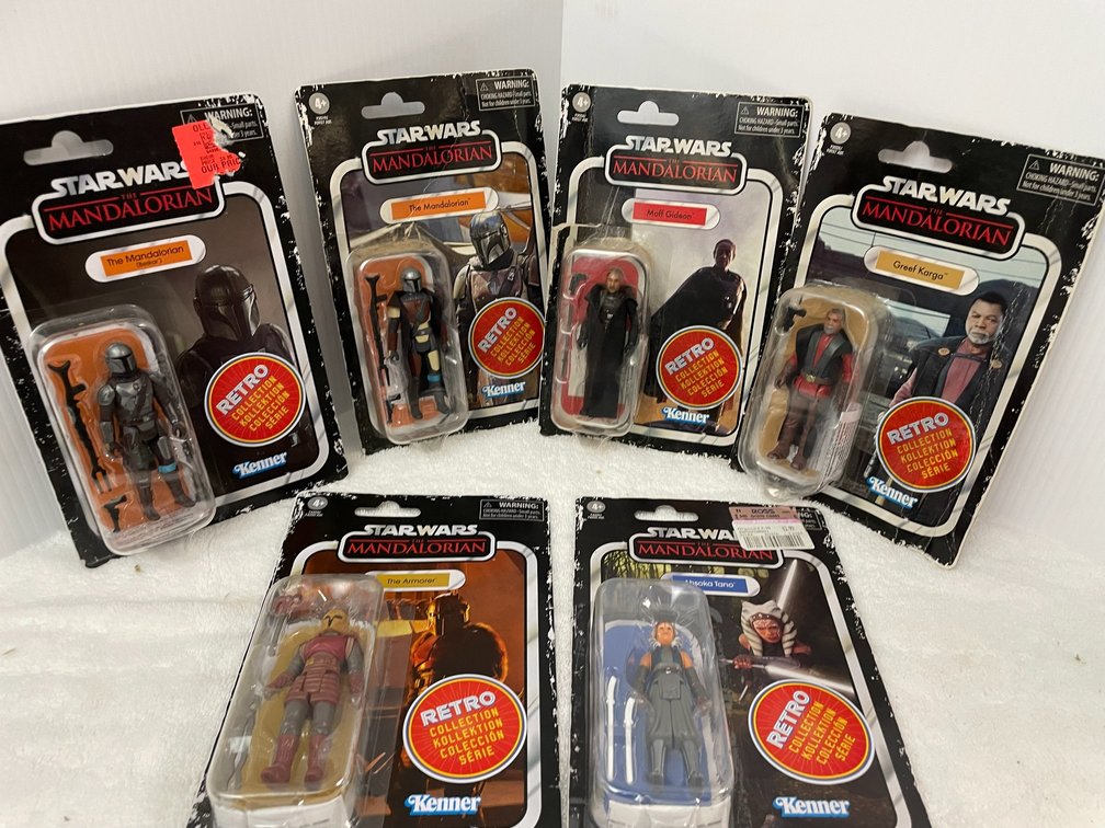 Star Wars Action Figures-The Armorer, The Mandalorian, Moff Gideon, Ahsoka Dano, Greef Karga