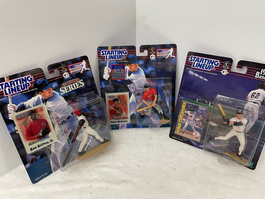 Starting Lineup-Ken Griffey Jr, Nomar Garciaparra, Mark Maquire