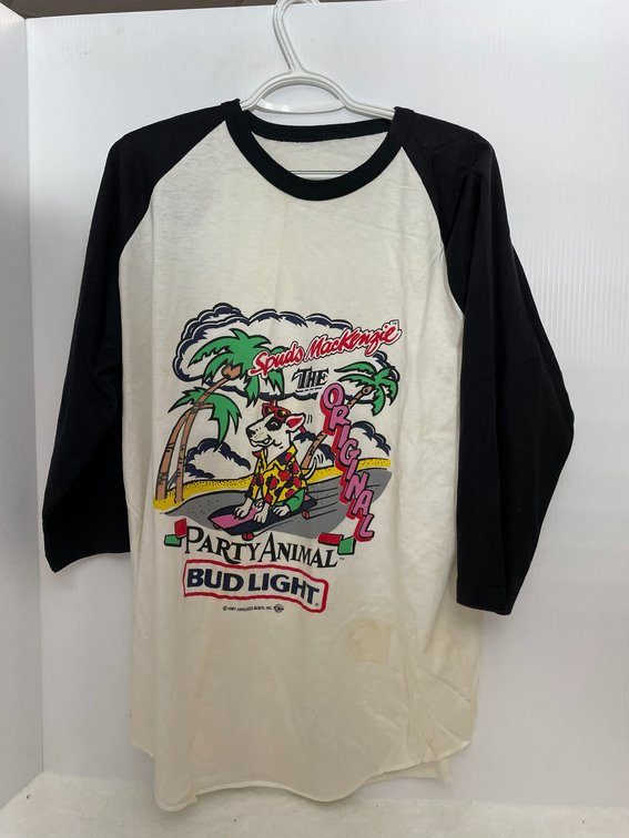 Vintage Spuds MacKenzie The Original Party Animal t-shirt-1987 Anheuser Busch