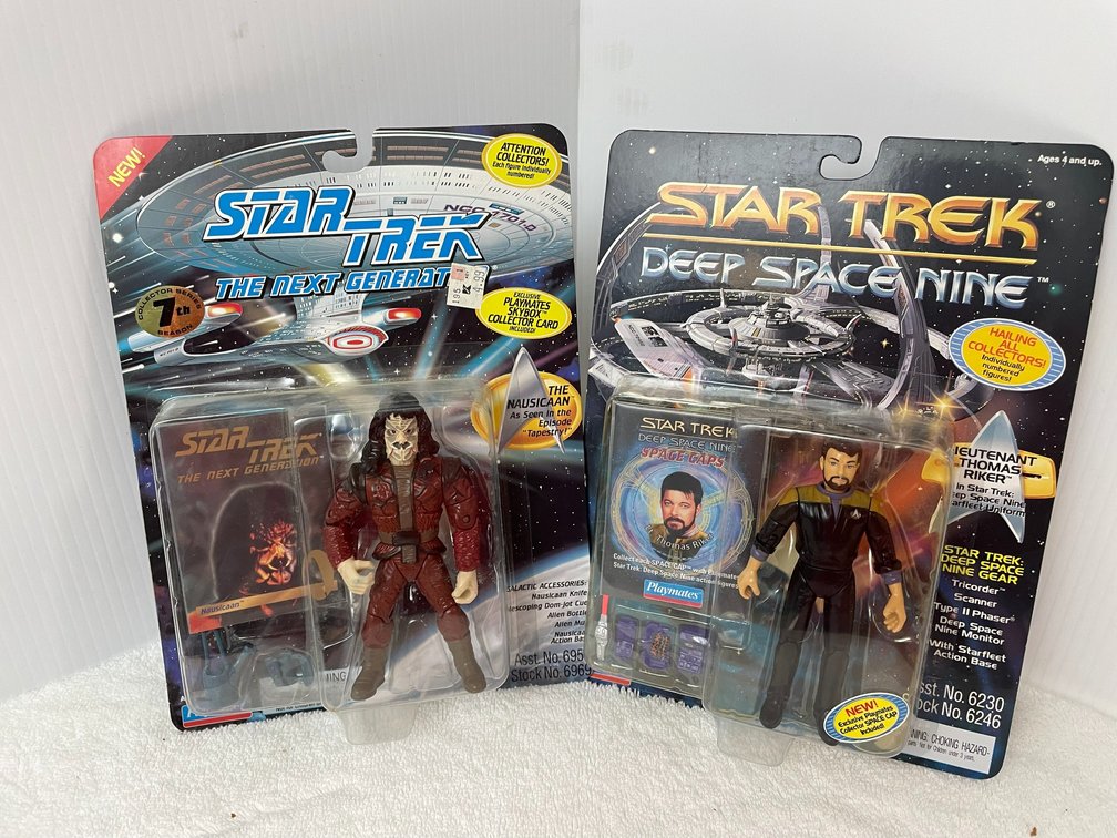 Deep Space Nine the Next Generation-The Nausicaan, Riker