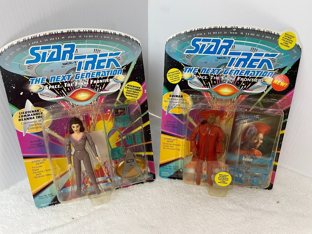 Star Trek The Next Generation Action Figures-Guinan, The Counselor