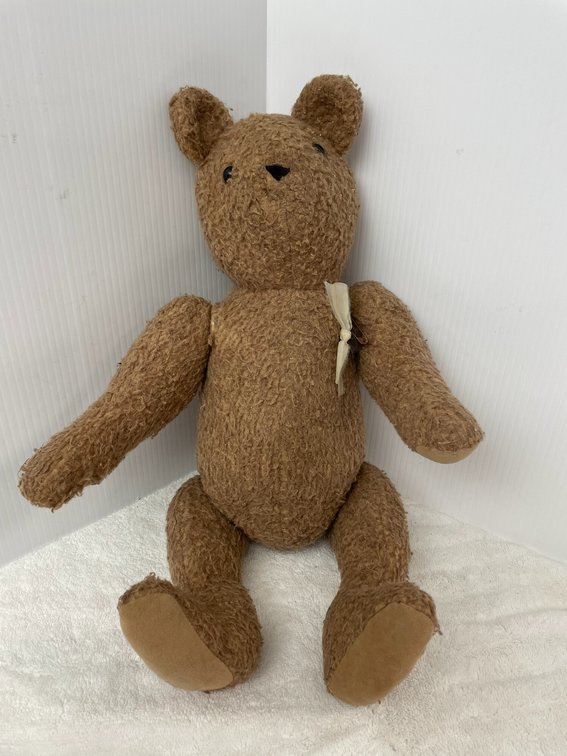 Much loved vintage teddy bear