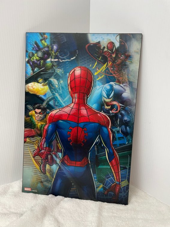 Spider-man Marvel licensed image with the magic motion-see video