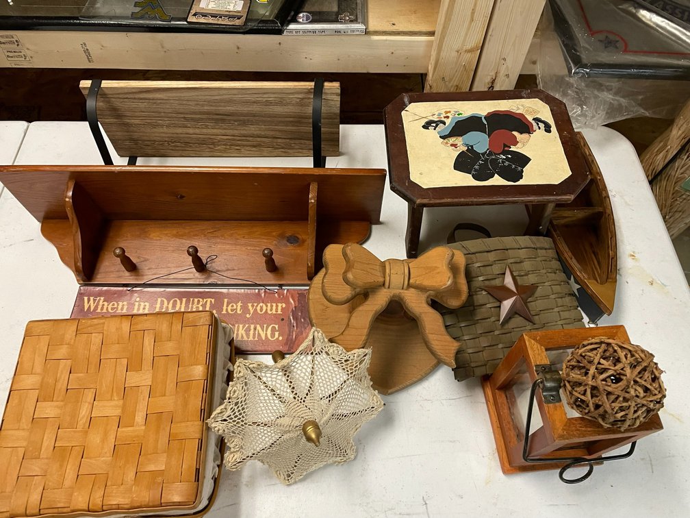 Wooden items