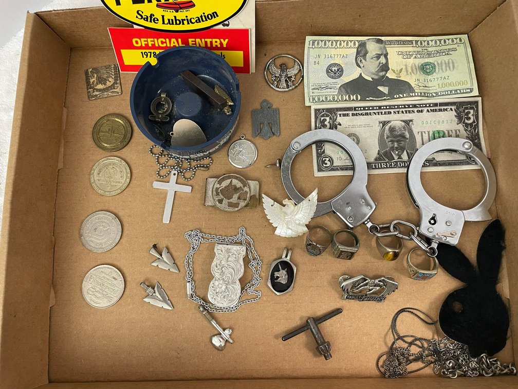 Selection of male items