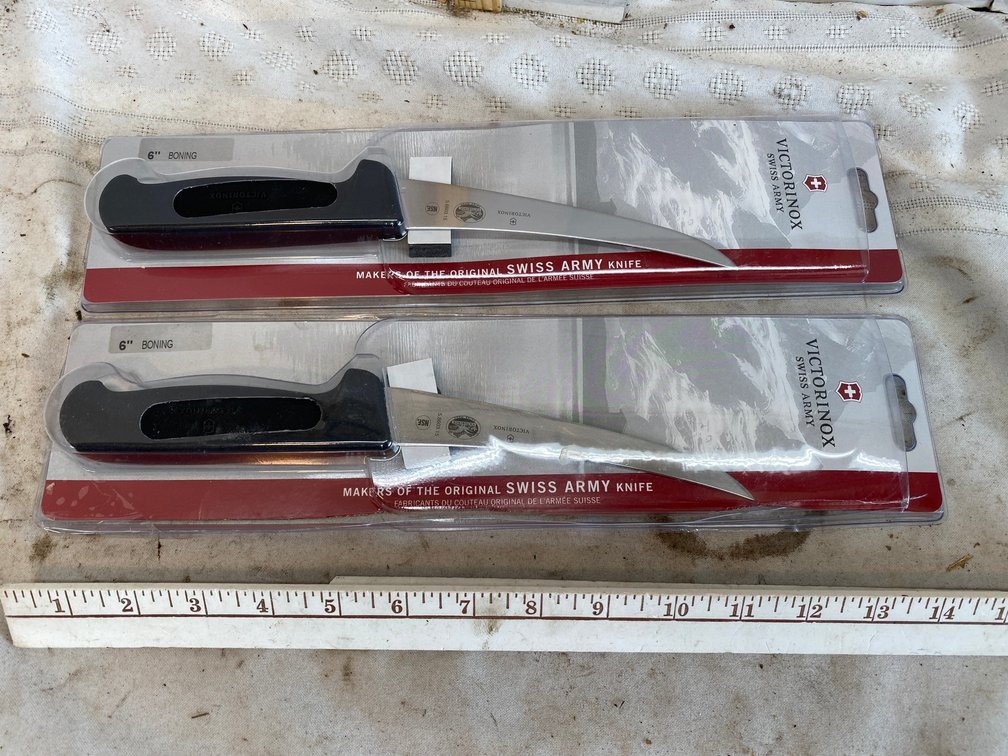 2-Victorinox Swiss Army Brand 6 inch Boning Knives