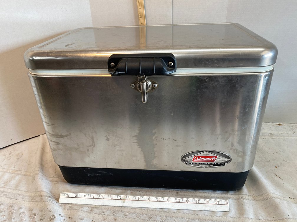 Coleman Steel Cooler