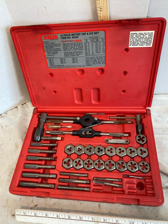Magna Metric Tap and Die Set