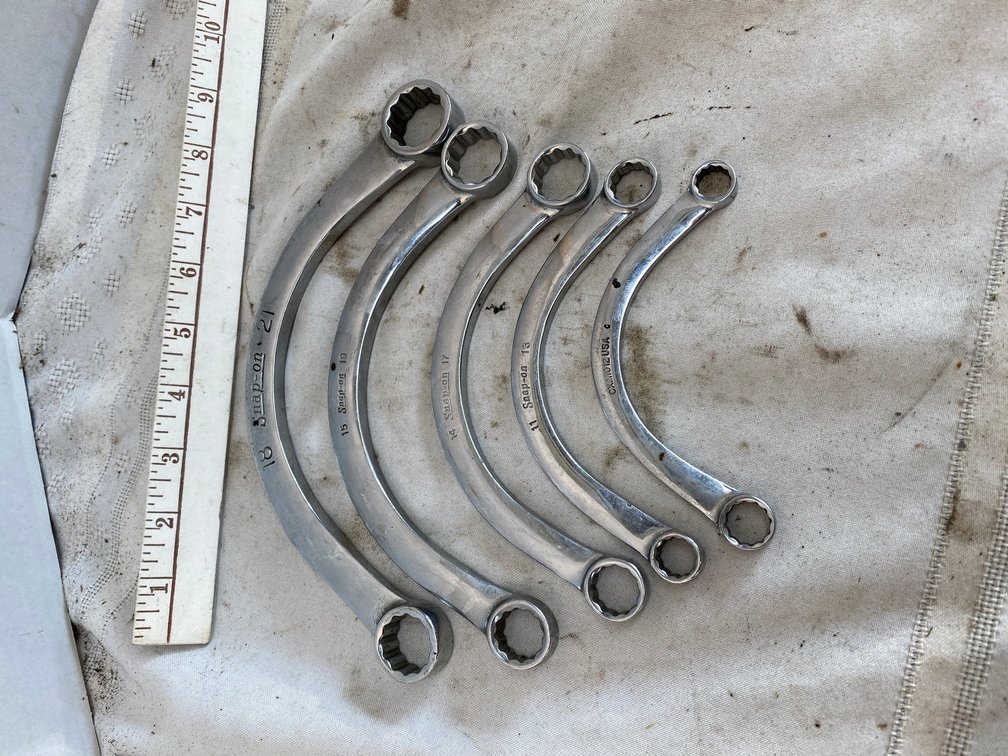 Snap On Curved Wrenches