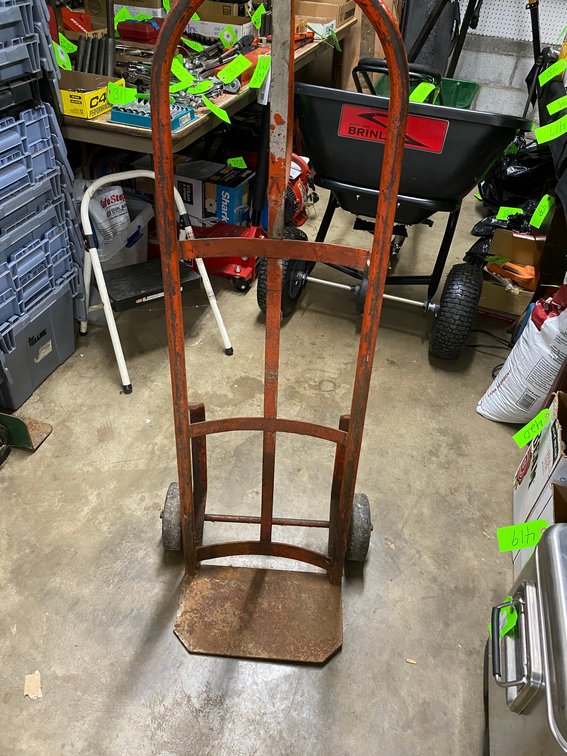 2-Wheel Dolly with solid Rubber tires