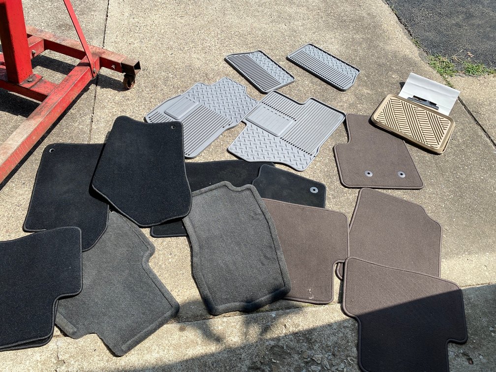 Assortment of Car Floor Mats