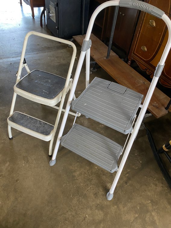 2-Costco Folding Step Stools