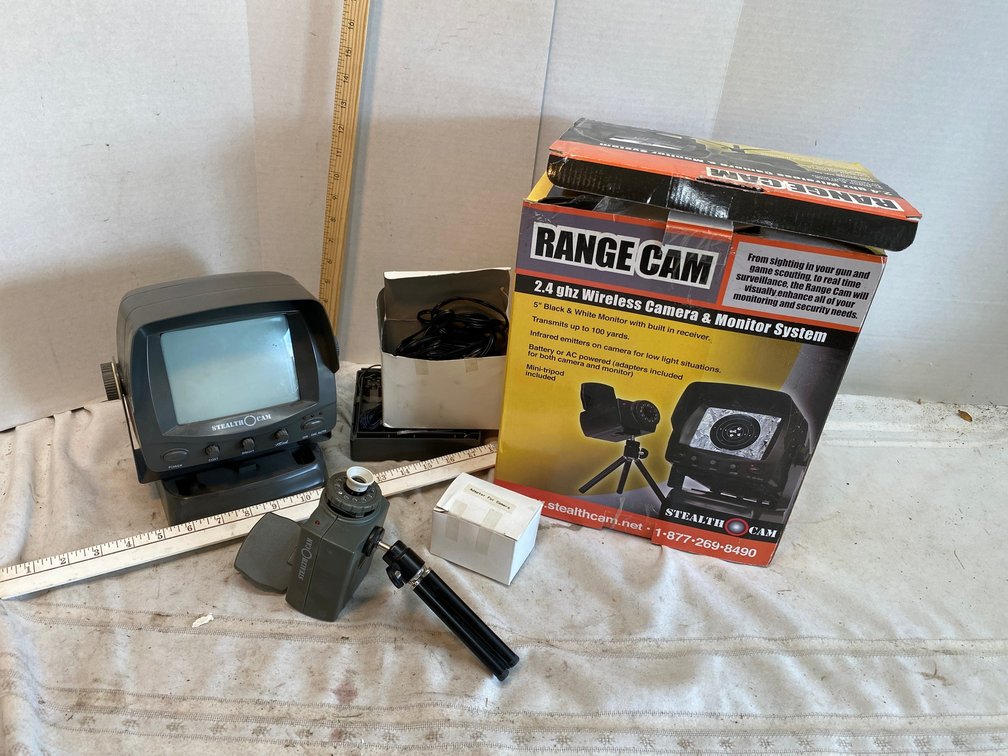 Stealth Cam Range Camera and Monitor System