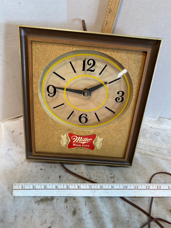 Miller High Life Clock