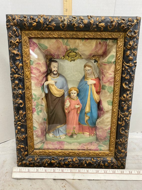 Holy Family Framed Scene