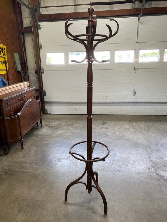 Bentwood Style Hall tree