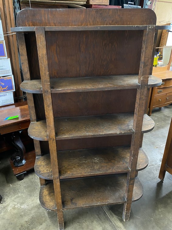 Wooden shelf