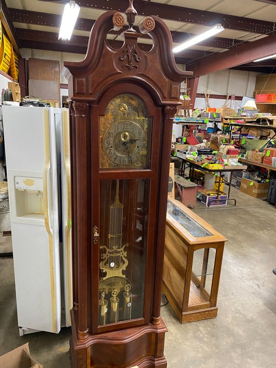 Ridgeway grandfather clock.