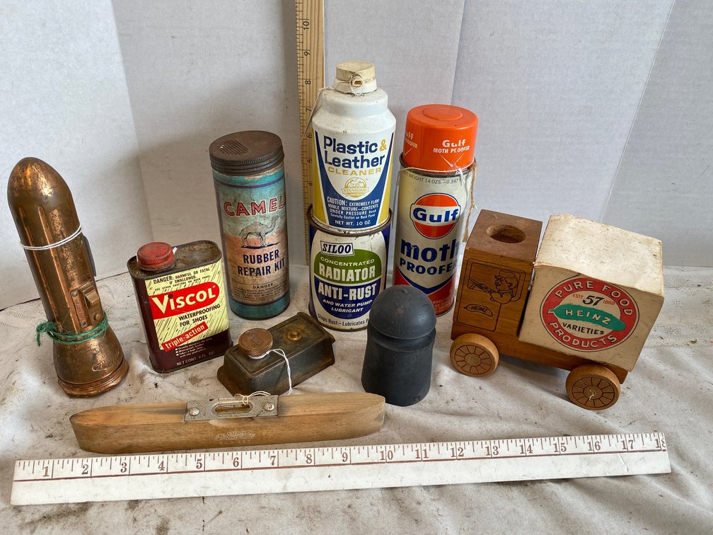 Vintage Tins and Advertising Items