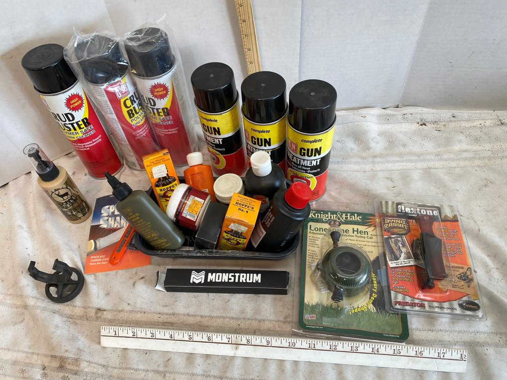 Gun cleaning Supplies, Complete Gun Treatment, Crud Buster Firearm cleaner