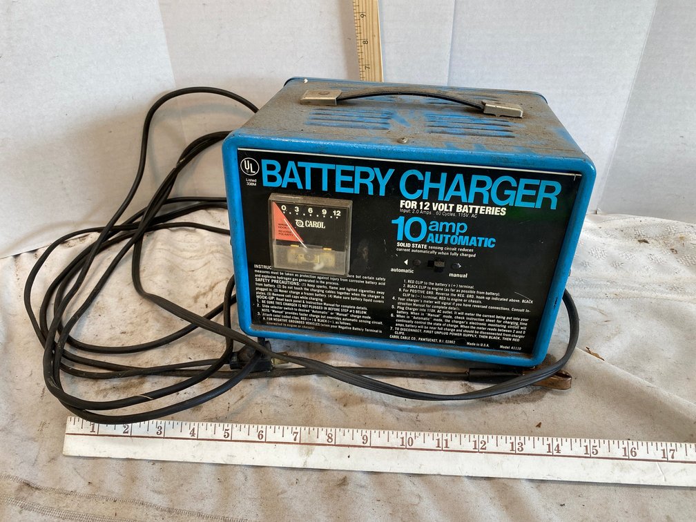 12 Volt Battery Charger 10 AMP