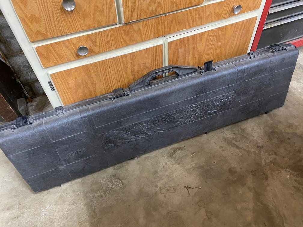 Hard Gun Case with Wildlife Scene