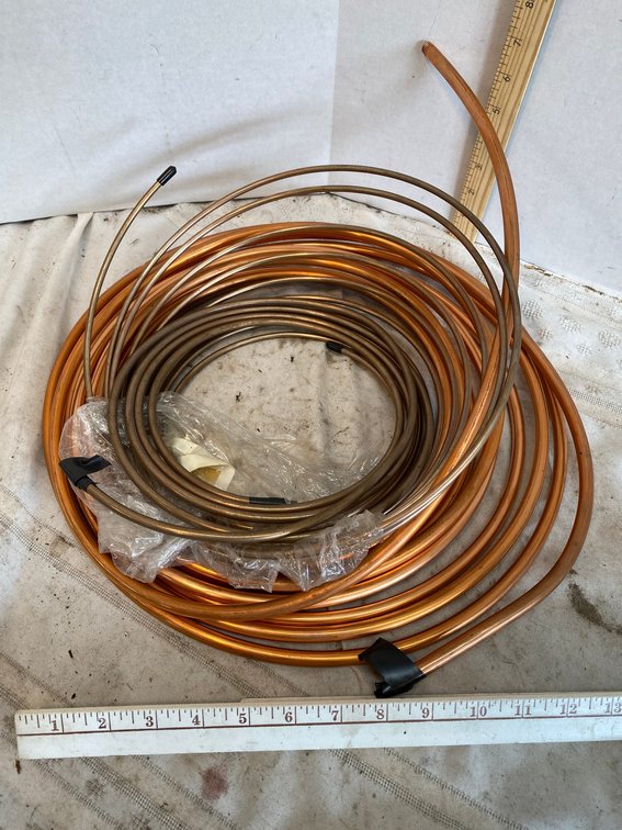 Partial Rolls of Copper
