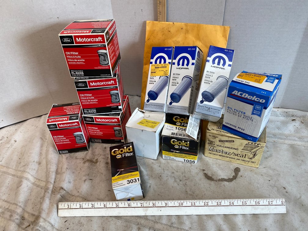 Oil filters,