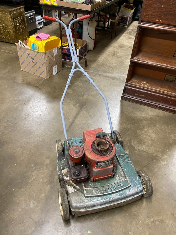 Craftsman Push Mower with aluminum Mower Deck, Briggs and Stratton Engine