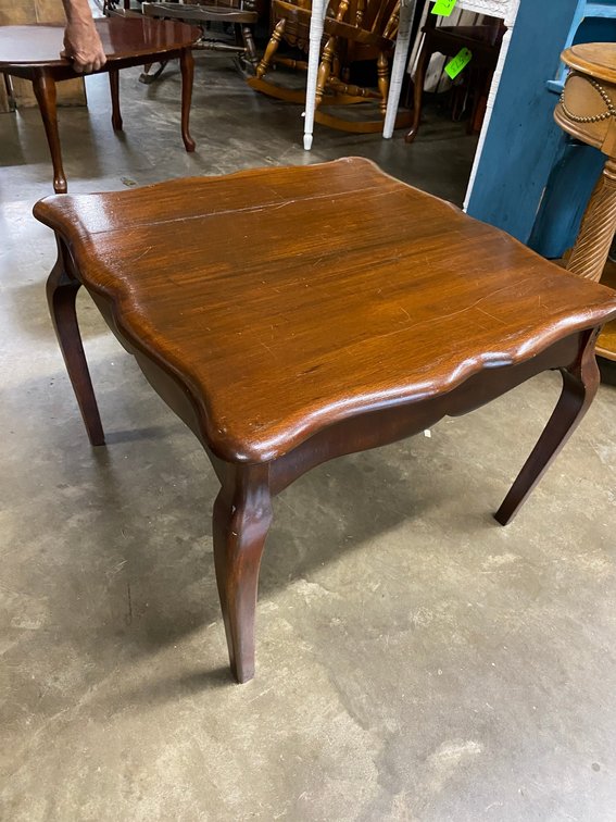 Wooden side table