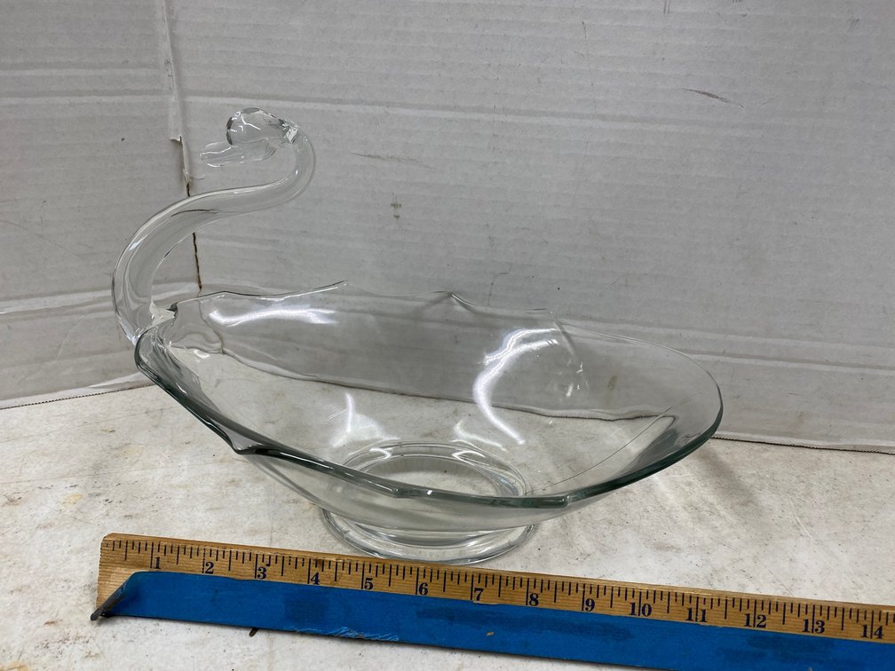 Duncan Miller Glass Swan