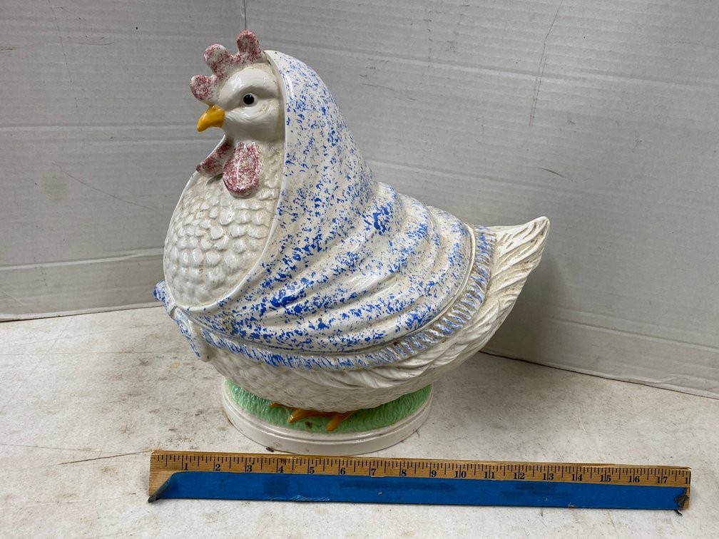 Ceramic Chicken Cookie Jar