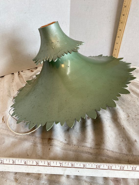 Vintage Metal hanging Light Fixture