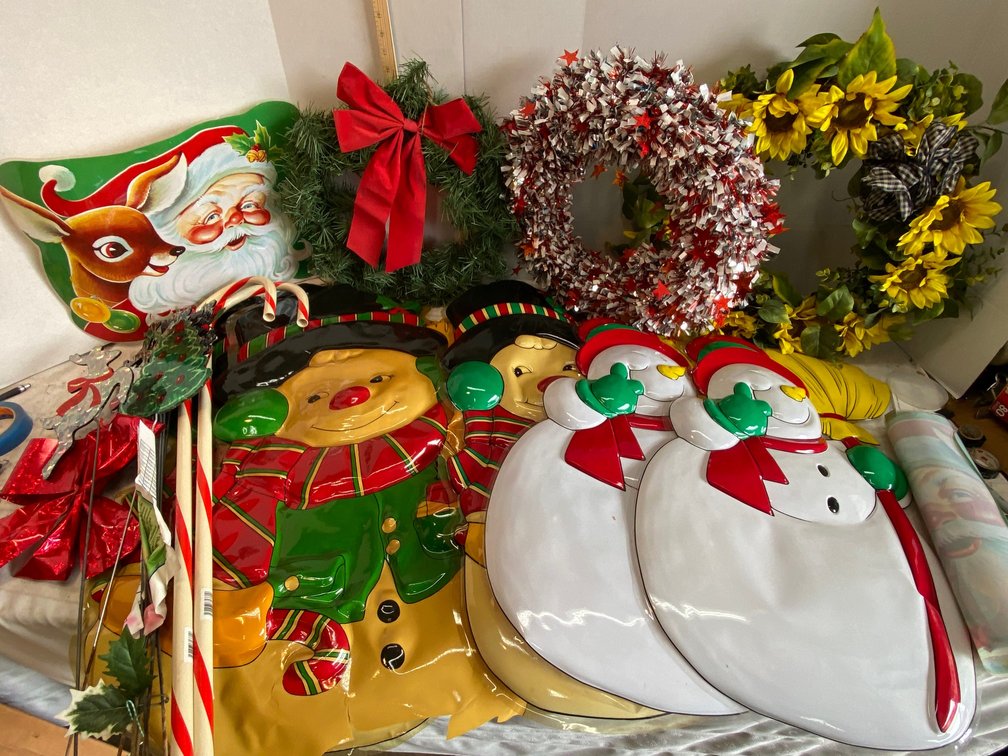 Assorted Holiday Decorations