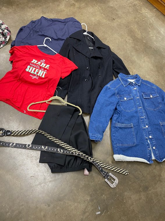 Assorted Women’s Clothing & Denim Jacket