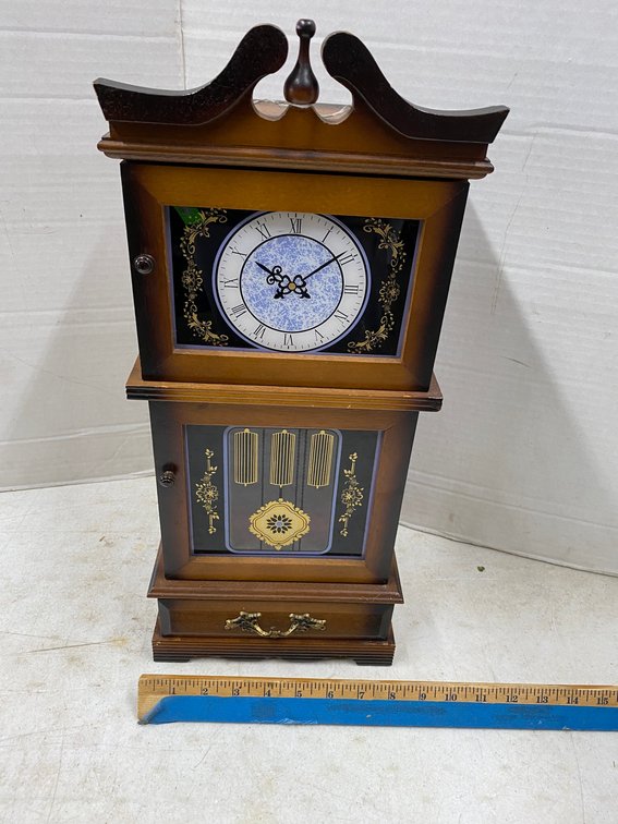 Jewelry Box Designed to look like a Clock