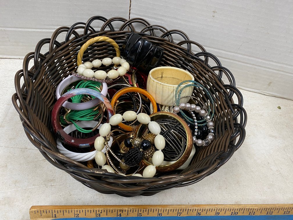 Basket of Bracelets