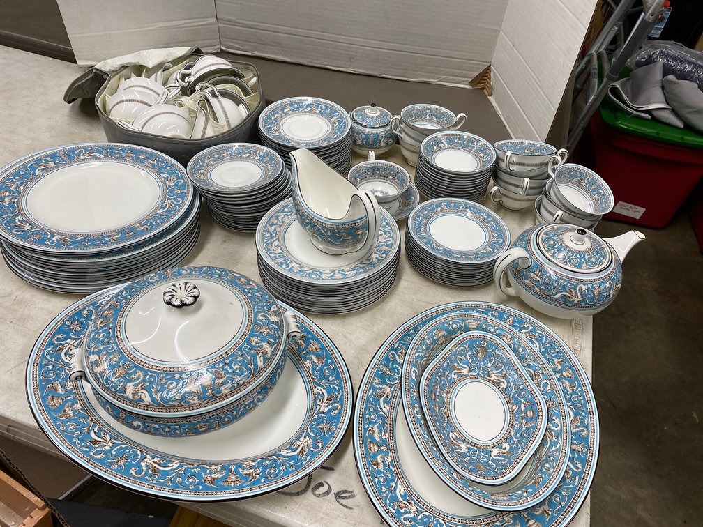 Set of Wedgewood Bone China Made in England Dishes