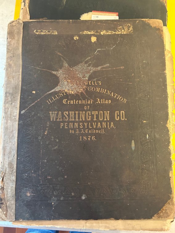 Caldwell's Illustrated Combination Centennial Atlas of Washington County, PA-1876